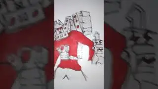 Easy titan canerman and titan speakerman vs original 2 titans @menggambarmania #drawing