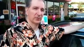 Jim Nazium In His Natural Habitat:  Dunkin Donuts