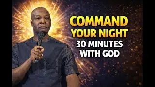 COMMAND YOUR NIGHT BEFORE YOU SLEEP 🔥 No More Night Attacks | Powerful Midnight Prayer