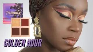 Full Face using NEW Revolution x Tammi Golden Hour Deep Dark Palette
