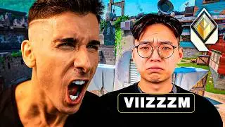 Coacheando a ViiZzzm... ME LESIONA LOS OJOS | Horcus Valorant