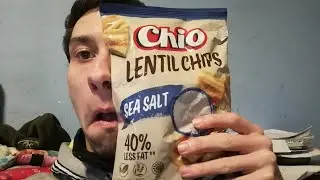 Tengeri s&oacute;s &iacute;zű Chio Lentil Chips k&oacute;stol&aacute;s #viral #foryou #zsoltiverzum #meme #funny #comedy 
