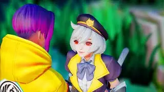 Ling Kisses Wanwan?! 😳💋 | MLBB Anime Scene
