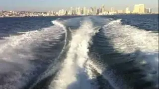 47' Searay Sundancer with Zeus Pods Hard Turns