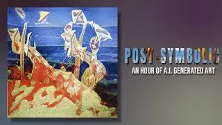 Post-Symbolic: 1 hour of A.I. generated art