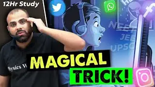 Magical Trick for Non-Stop Study🤯| 12Hr Study Motivation| MR Sir Motivation| IIT JEE NEET Motivation