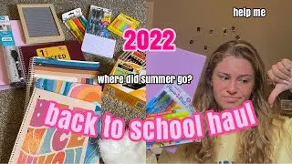 back to school haul 2022... senior year edition