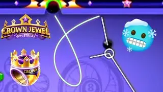 crown jewel // win streak completed // Ring + new cue #8ballpool#crown#winstreak