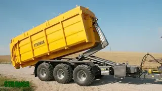 Stronga HookLoada HL260 & Claas Combine &ndash; Ultra-Efficient Grain Harvest