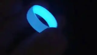 Fashioera Blue Glowing RIng