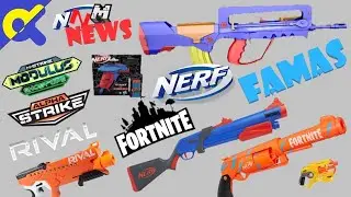 Nerf FAMAS annonc&eacute; ! Nerf Rival, Alphastrike (lol), Modulus, et Fortnite ! (FR) | NNM News #7
