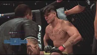 EA SPORTS UFC 5 Till headkick head movement combo KO