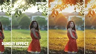 Summer Sunset Color Effect | Photoshop Tutorial
