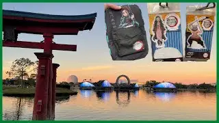 DEMON SLAYER MERCH AT EPCOT | MITSUKOSHI, KAWAII EXIBIT 2023 Japan Pavilion