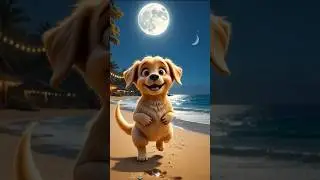 Paws of Change: How a Puppy Cleaned the Beach #cutieclips #lovelyanimals #animals