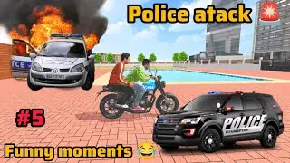 Indian theft aura simulator game 🎮 funny moments 😂 police atack and Superman new character gameplay