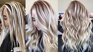 Natural Hair Color Transformation - Blonde Highlights For Brown Hair | Woman Gram