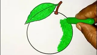 How to Draw and Color Mosambi #shorts #viralvideo #trending #viralshorts #ytshorts #mosambi