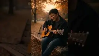 Autumn Leaves and an Old Song on a Quiet Bench