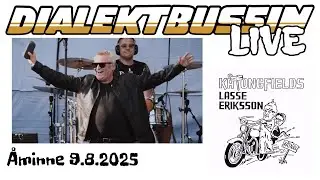 Lasse Eriksson Live @Dialektbussin @ &Aring;minne 9.8.2025