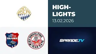 13.02.2026 - Highlights - ESC Kempten vs. EV Dingolfing