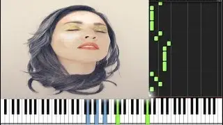 Disfruto - Carla Morrison PIANO TUTORIAL Más MIDI