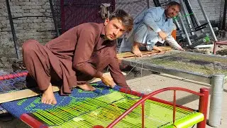These Locals are True Artists | Weaving a Cot with Artistic Techniques