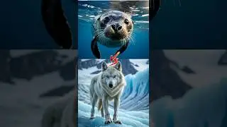 sea lion vs white wolf vs (walrus, penguin, octopus, shark, polar bear)