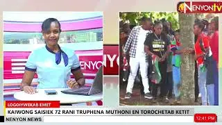 TRUPHENA MUTHONI BREAKS GUINNESS WORLD RECORD FOR LONGEST TREE HUG