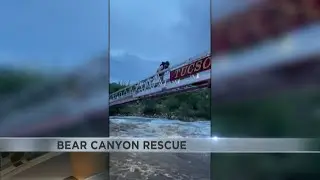 21 people rescued from Bear Canyon Friday