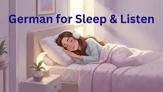 Sleep & Listen | Everyday German Phrases for Relaxing Learning (1) | Learn German