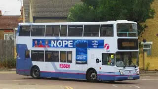 (WITHDRAWN) LK53 EZD | First Essex | Dennis Trident Alexander ALX400 | 21 to Canvey