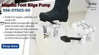 Boat Manual Foot Bilge Pump 956-07503-00