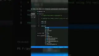Python Swap Program without  using 3rd variable ❤️  #shorts #viral #youtubeshorts