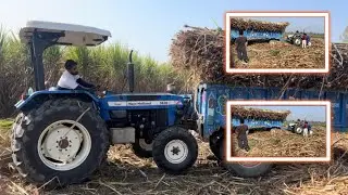 फसी हुई ट्राली कैसे निकली Newholland 🚜#viral #viralvideos #100millon