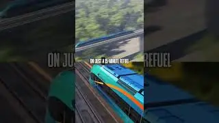 Это революционный поезд на водородном топливе в Китае!