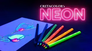 TRY THIS: Cretacolor's NEON Pencils with UV Lights