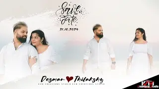 Desman ❤️ Thilakshy save the date 🗓 21.10.2024