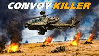 Convoy Killer | AH-64D Apache Longbow VS Armored Convoy | Digital Combat Simulator | DCS |