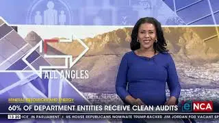 60% of entities under Department of Mineral Resources and Energy achieve clean audits