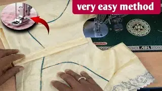 ✨डोरी पाइपिंग लगाने का आसान तरीका | Blouse Piping Step by Step 