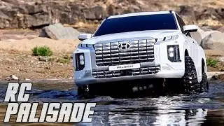 RC Car 3D Printed Hyundai Palisade Test Run (Traxxas TRX4 Chassis)