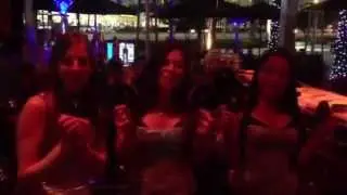 Magic Mug Rugs Custom Bar Coasters at Blue Martini Fort Lauderdale