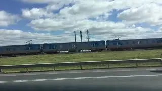 Alstom And EDI Metro PTV 6 Car Comeng Set Departing Williams Landing Station