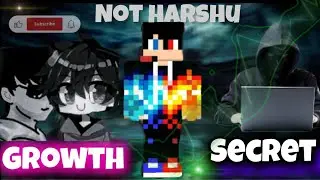 HOW TO GROW LIKE @NotHarshuOfficial AND @NOTDEADSTYLE  #MINECRAFTGROW #notharshu #shortsviral
