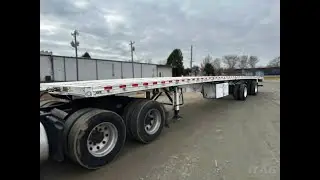 2024 Reitnouer 53ft Flatbed Trailer - All Aluminum, Aluminum Floor, Spread Axle, Toolbox