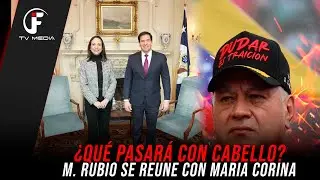 🔴QUE PASARÁ CON DIOSDADO CABELLO / MARCO RUBIO SE REÚNE CON MARÍA CORINA