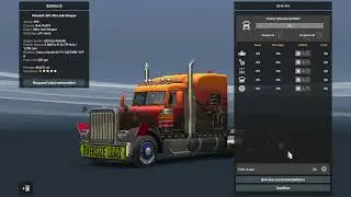 My kids trying my steering wheel on American Truck Simulator