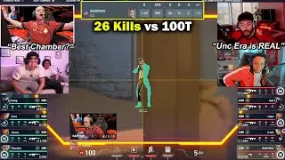 Tarik Shanks s0m & FNS React to G2 Babybay's Insane Chamber Performance vs 100T in VCT