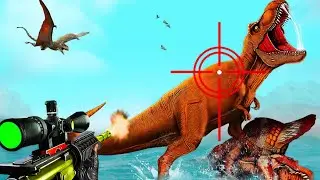 Dinosaur Hunter Games 2021 - Wild Dino Hunt : Wild Animal Hunting Shooting Games Android Gameplay